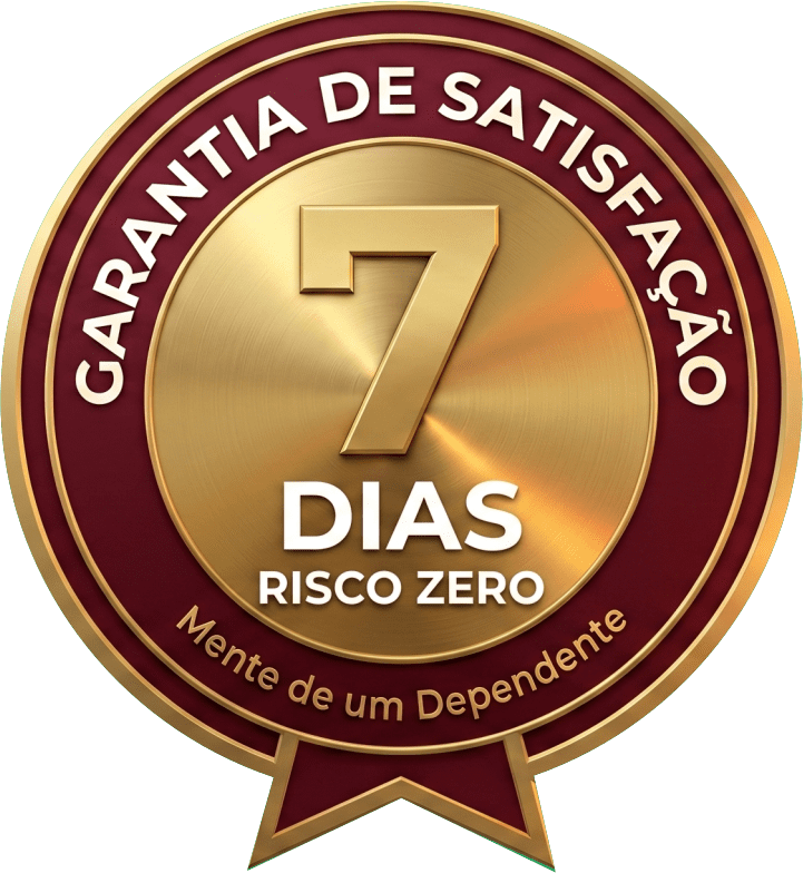 Selo de Garantia de 7 Dias - Satisfação Garantida ou seu Dinheiro de Volta.